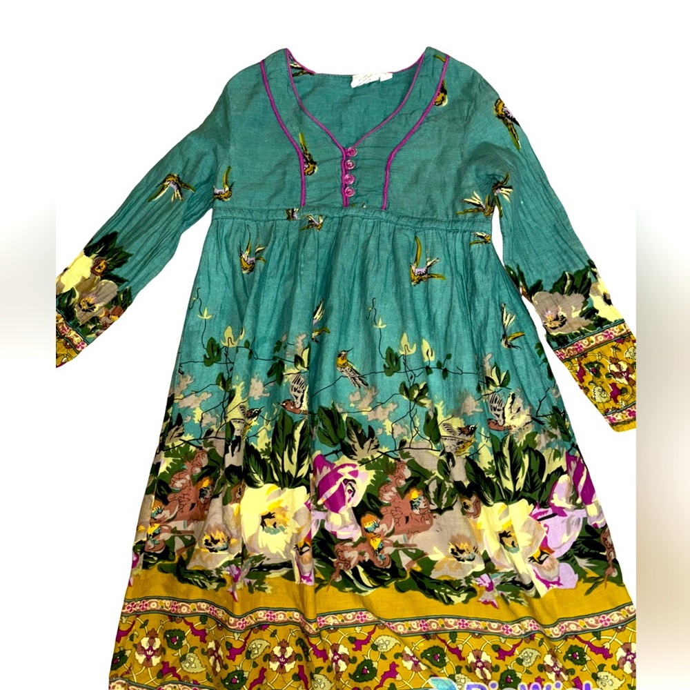 Yo Baby Floral Dress Size 9 - Picture 7 of 10